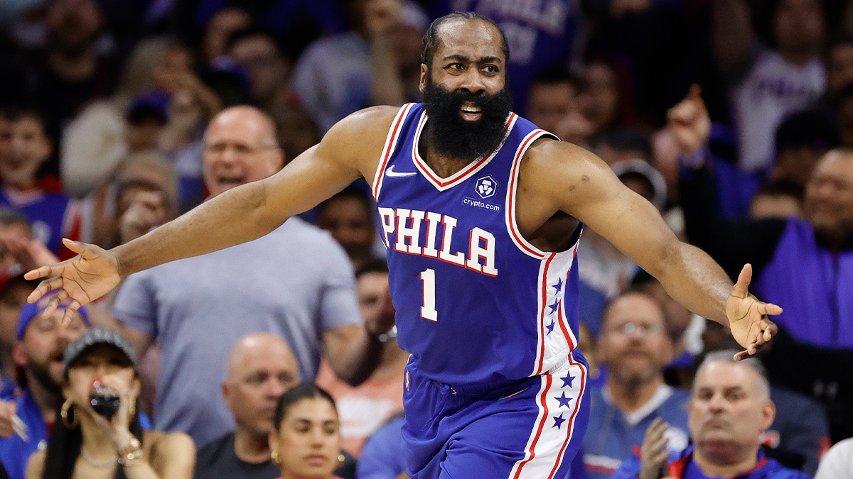Sixers' James Harden on Game 4 success: 'Same shots, I just made