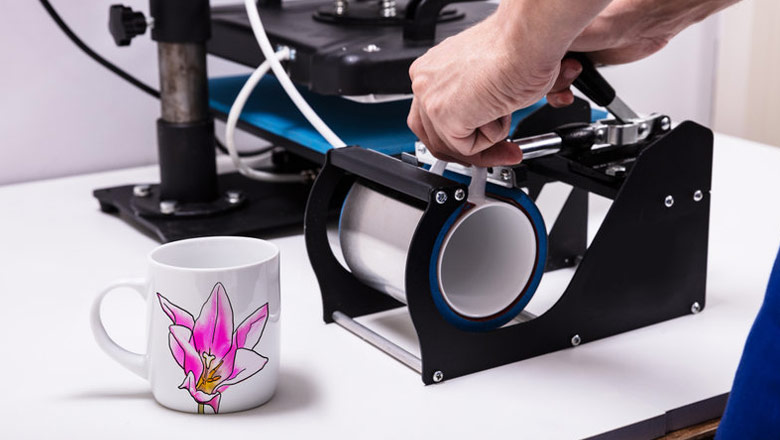Mug Heat Press Machine Sublimation Transfer Tumbler Heat Press DIY Coffee Cup 