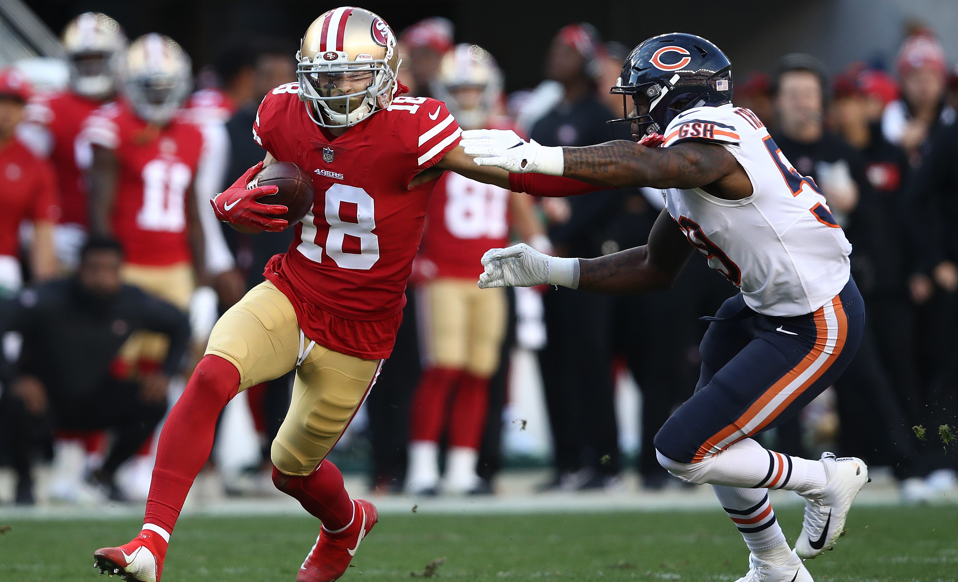 Bears Signing WRs Dante Pettis & Tajae Sharpe