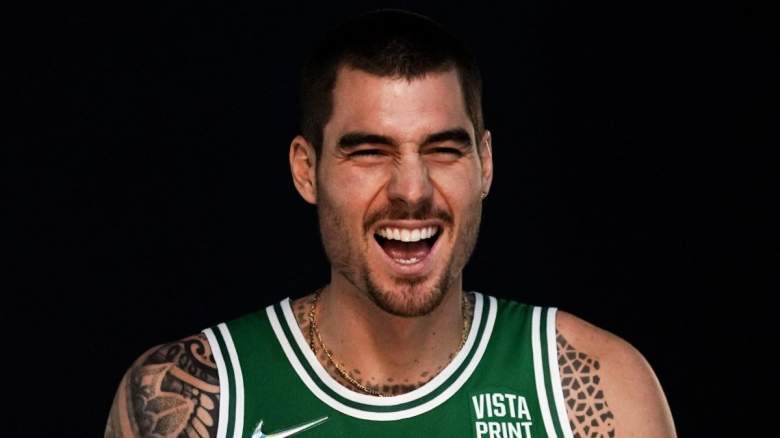 Nike Green Boston Celtics Tracksuit worn by Bo Cruz (Juancho Hernangomez)  in Hustle movie
