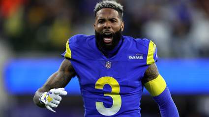 Odell Beckham Jr. Appears to Be Upset With Rams Player Over Jersey Number