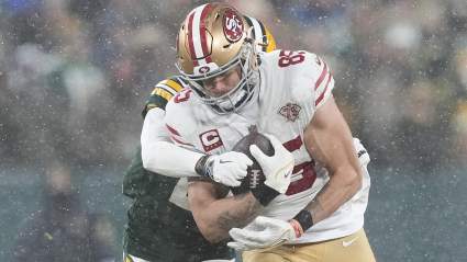 49ers’ George Kittle Makes Bold Claim About Trey Lance’s Arm