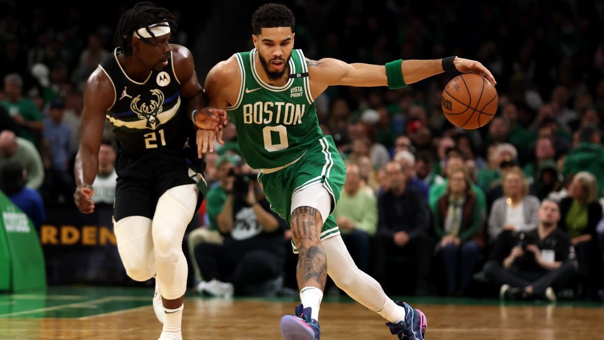 Jayson Tatum Son, Deuce, in NBA Bubble Ahead of Celtics' Rough Game 1