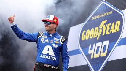 William Byron Calls Joey Logano ‘Moron’ After Late-Race Contact