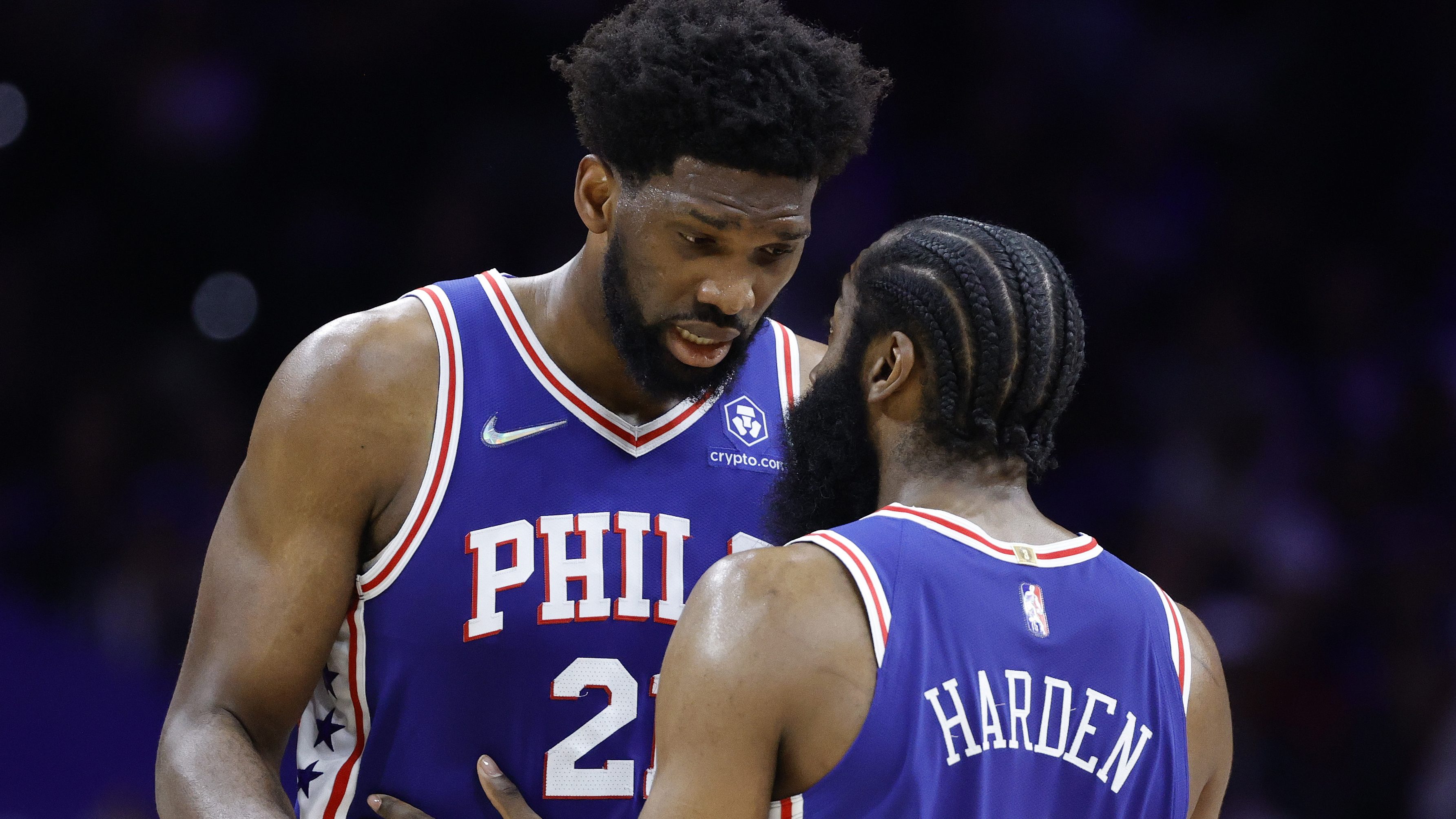 Sixers Star Joel Embiid Takes Shot At James Harden After Playoff Exit