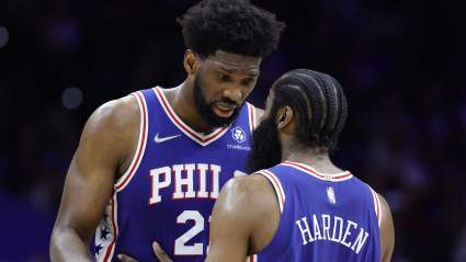 Sixers Star Joel Embiid Takes Shot at James Harden After Playoff Exit