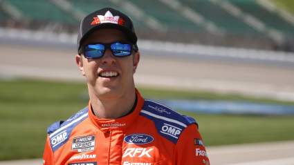 Brad Keselowski Unveils Bright Coca-Cola 600 Scheme