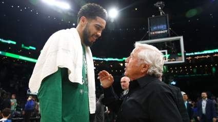 Patriots Support Boston Celtics Ahead of Game 4 [LOOK]
