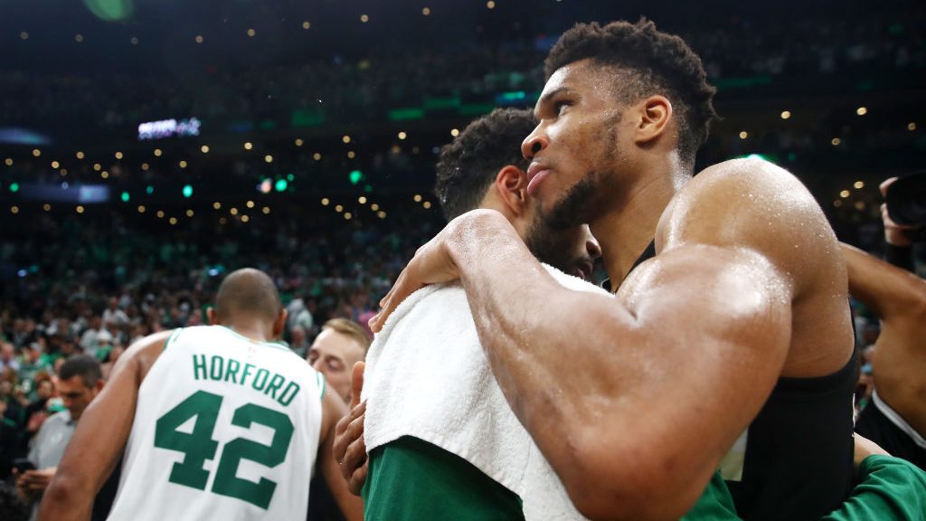 What Giannis Antetokounmpo Told Jayson Tatum After Losing Game 7