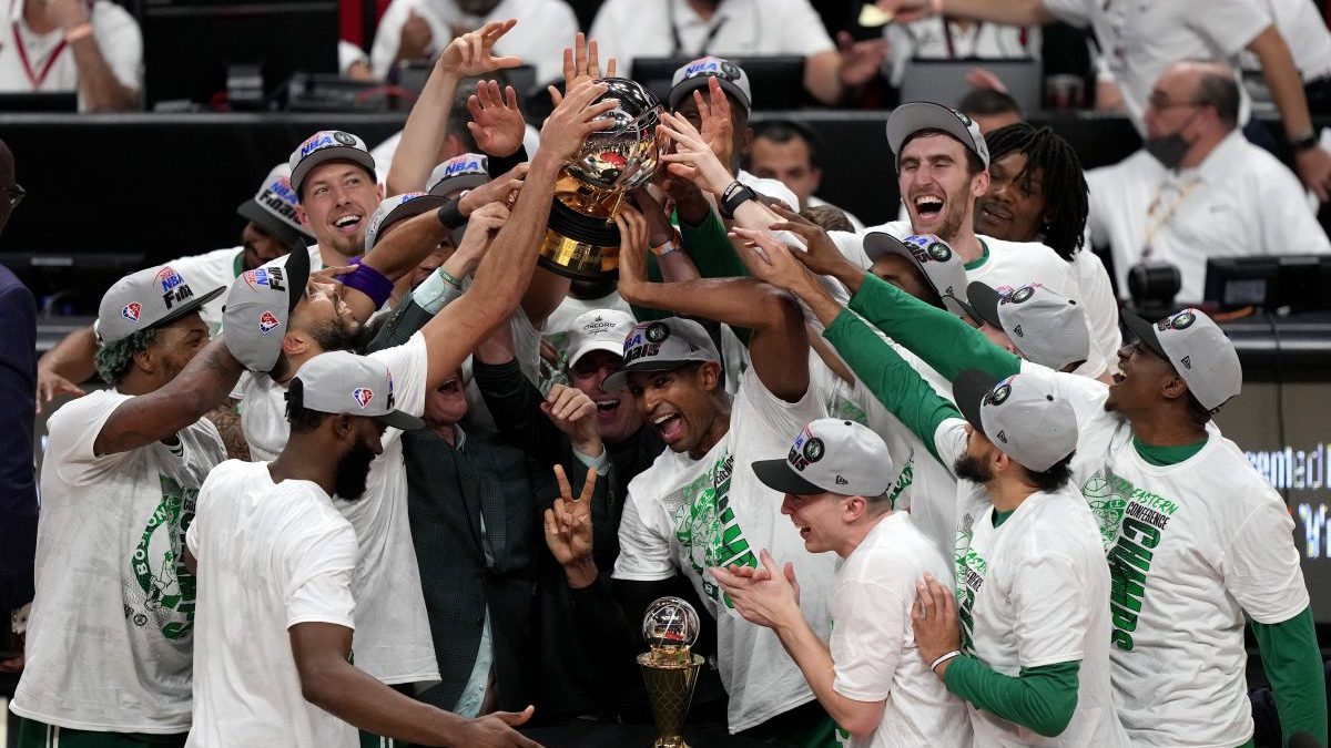 Celtics Celebrate Game 7 Victory in Hilarious NSFW Locker Room Video