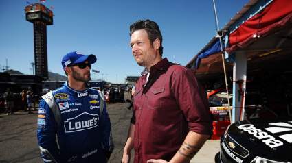 Jimmie Johnson Joins Forces With Blake Shelton for Special Project