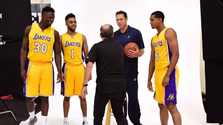 The Lakers in 2016