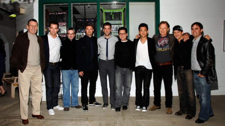 The 'Star Trek (2009)' cast and filmmakers at a Hollywood Charity Horse Show