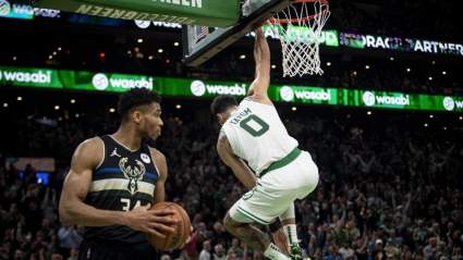 Giannis Heaps Praise on Celtics Jayson Tatum’s Game Six Performance
