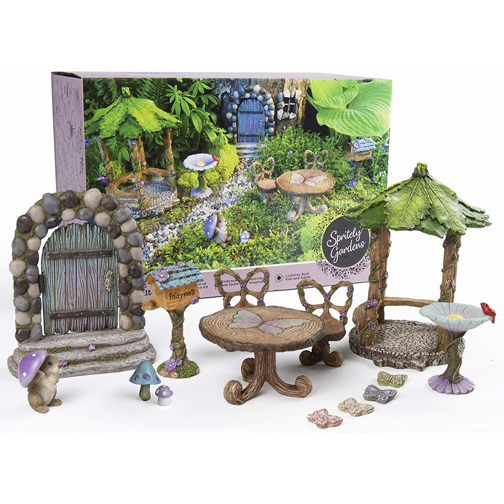 Miniature Dollhouse FAIRY GARDEN Swamp Fairy Accessories Ladybug 