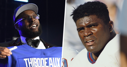 Giants’ Kayvon Thibodeaux Pays Respect To Lawrence Taylor