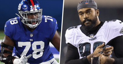Giants’ Andrew Thomas Says NFC East Rival Is His Favorite Player to Block