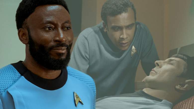 Dr. M’Benga and Mr. Spock