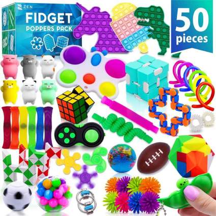 50 Piece Fidget Poppers Pack