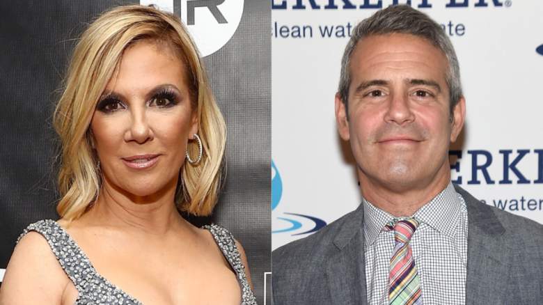 Ramona Singer and Andy Cohen.