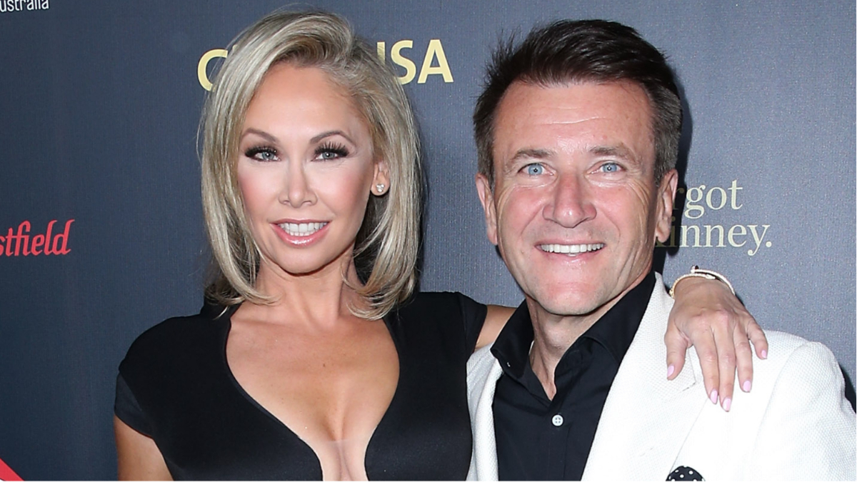 Kym & Robert Herjavec Share Photos Of Twins In Italy