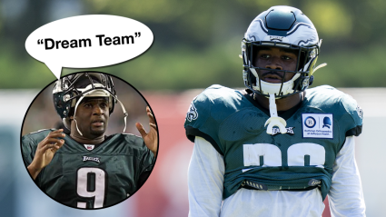 Miles Sanders Pulls a Vince Young, Says Eagles Are Like ‘All-Star Team’