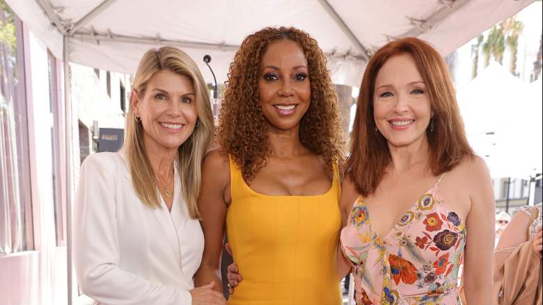 Lori Loughlin, Holly Robinson Peete and Amy Yasbeck attend the Hollywood Walk of Fame Star Ceremony.