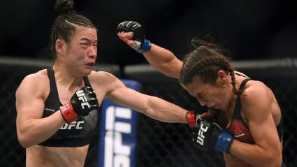 Best UFC Reactions to Zhang Weili’s Spinning Backfist KO of Joanna Jedrzejczyk