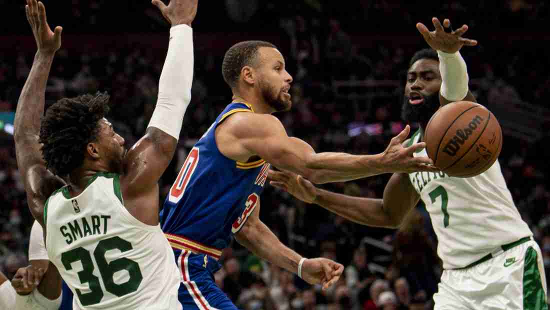 Warriors Have Been ‘Concerned’ With Celtics’ Switches Since 2018 GettyImages-1237299363-e1654096441862