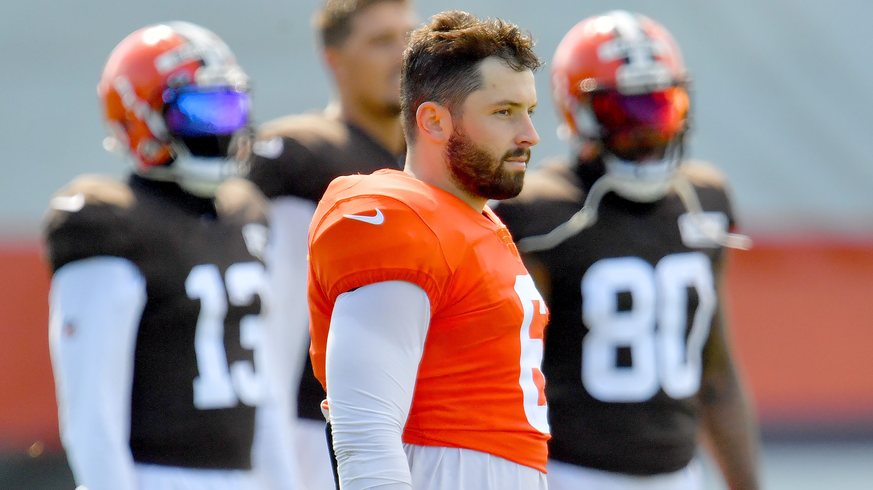 Browns trade former top choice Mayfield to Panthers in exchange