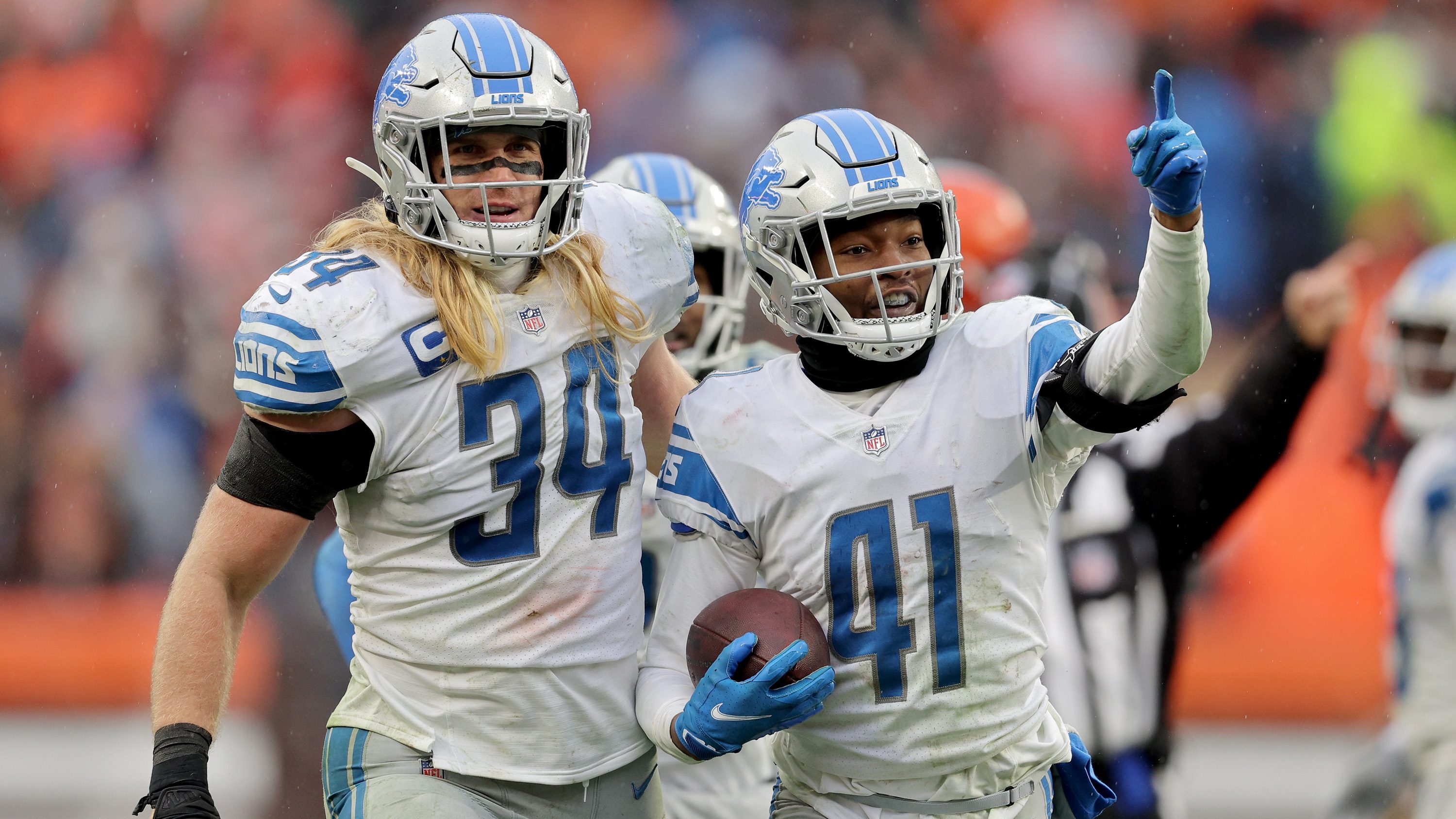 Detroit Lions cornerback AJ Parker (41) defends during a preseason