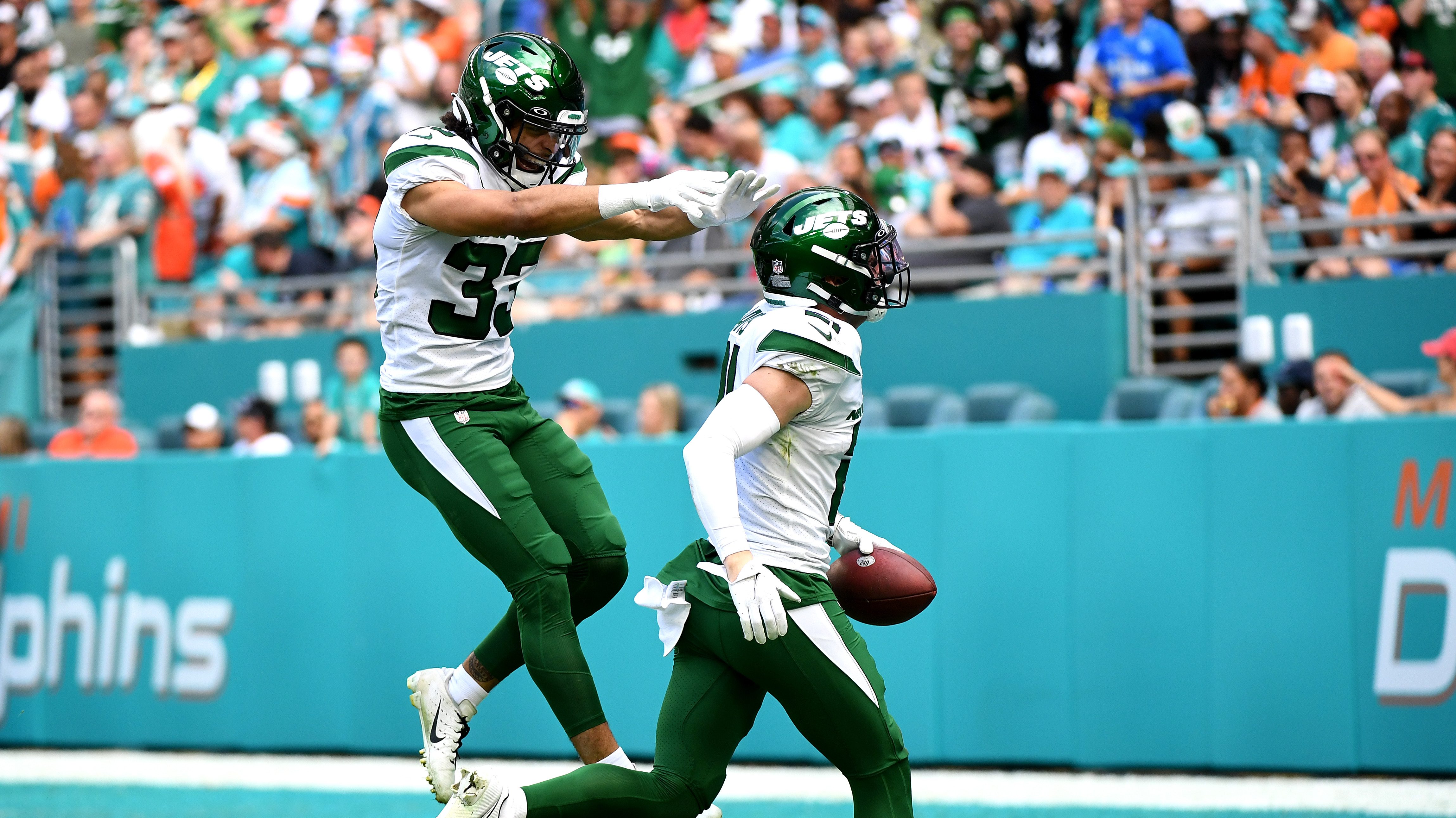 Ahmad 'Sauce' Gardner gets first NFL interception, safety for Jets