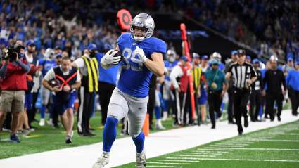 Underrated Lions Tight End Earns Praise for ‘Phenomenal Job’ Thus Far