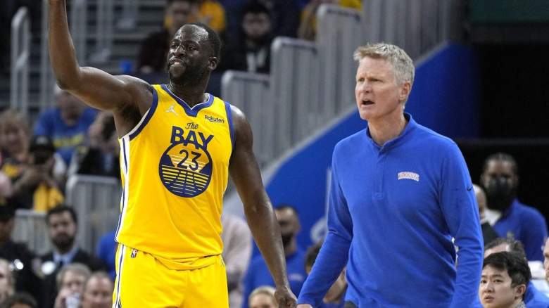 Draymond Green and Steve Kerr of the Golden State Warriors, who faced the Boston Celtics in the NBA Finals.