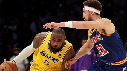 Warriors Star Klay Thompson Sends Message on Lakers