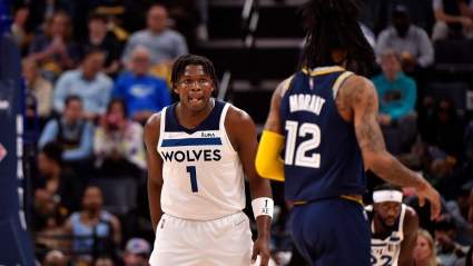 Anthony Edwards Pays Respect to Sixers Legend