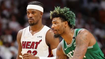 Celtics Star Marcus Smart Takes Shot at Heat in Viral Clip