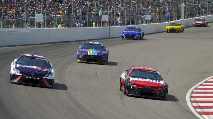 NASCAR Steps In After Dramatics Between Denny Hamlin & Ross Chastain