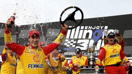 Joey Logano Breaks Important Tie With NASCAR Legends
