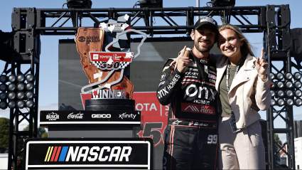 Daniel Suarez Updates Contract Status After Winning Sonoma Race