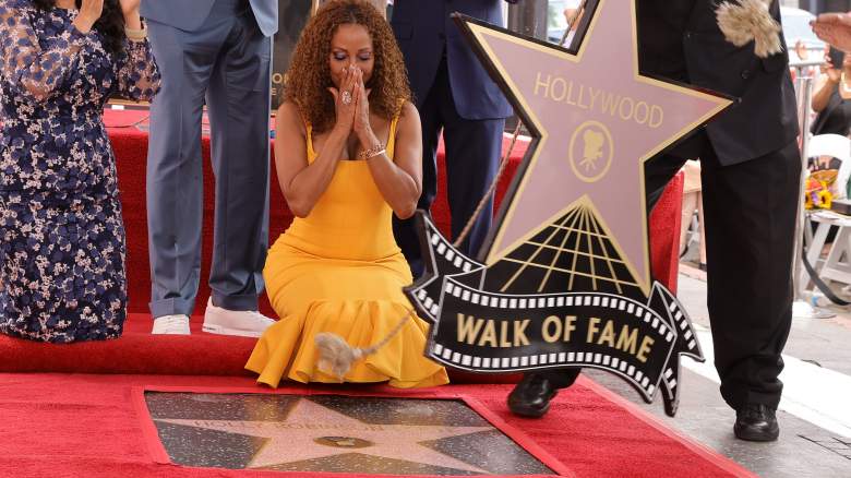 Holly Robinson Peete receives her Hollywood Walk of Fame star.