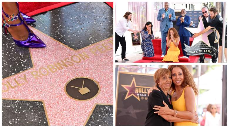 Holly Robinson Peete receives her Hollywood Walk of Fame star.