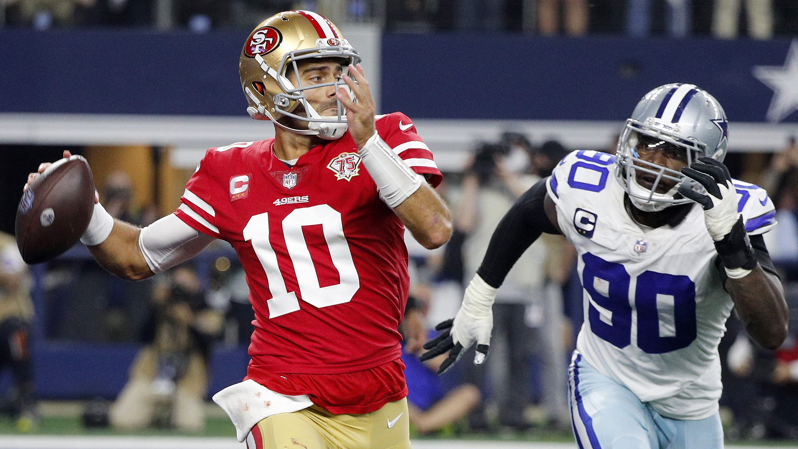 49ers' Jimmy Garoppolo surges past Tom Brady in jersey sales 