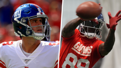Giants WRs Plagued By Injuries, Drops at Practice