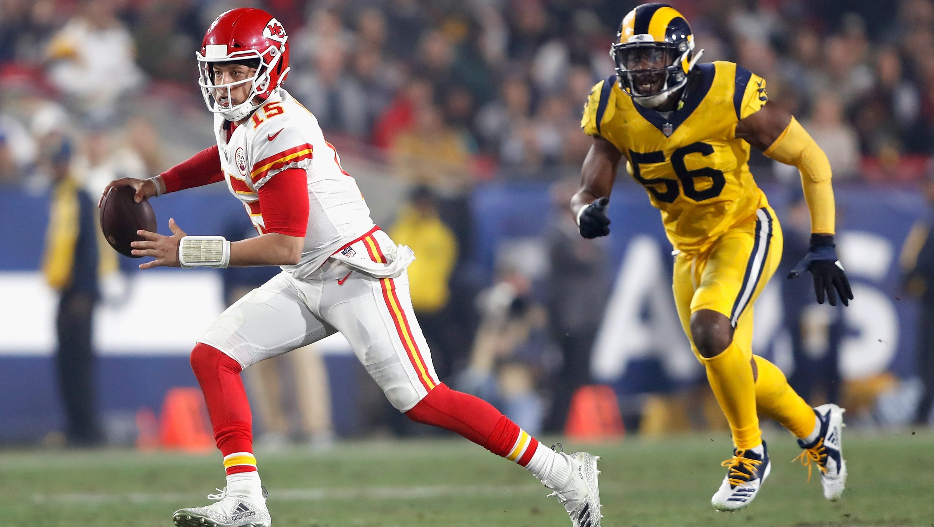 Best Photos From Chiefs Rams Epic 'Monday Night Football' Showdown