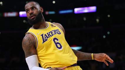 Lakers Star LeBron James Issued Strong Challenge from Rookie Lottery Pick