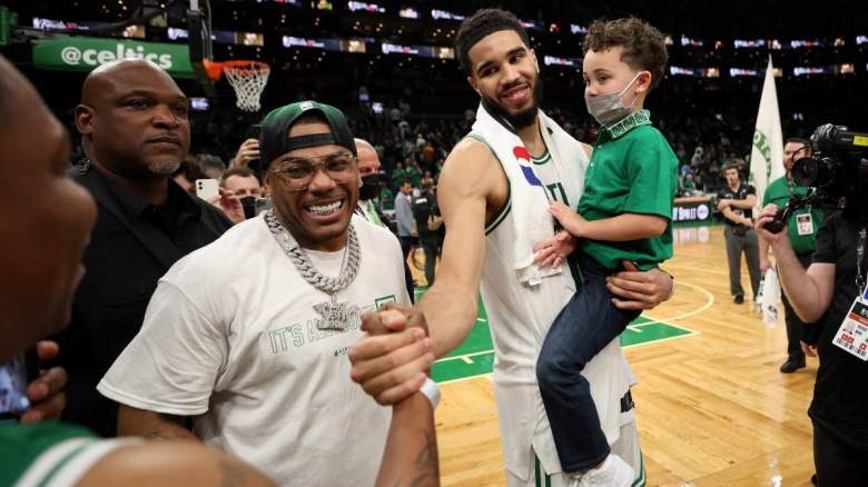 Nelly, Jayson Tatum, Boston Celtics