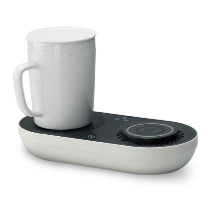 Nomodo Trio Wireless Qi-Certified Fast Charger with Mug Warmer