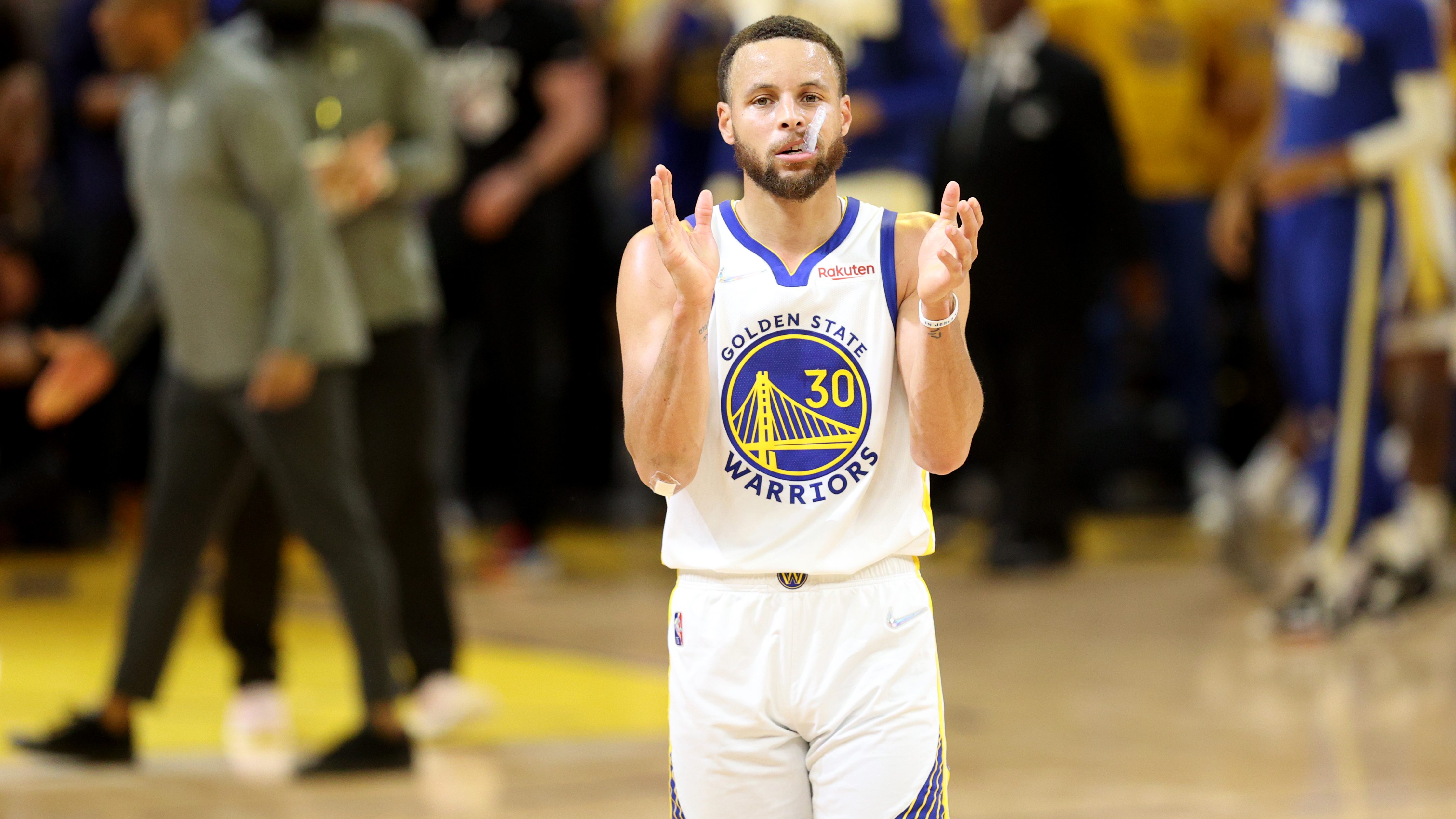 Stephen Curry finishes Game 5 without made three-pointer for first time in  playoff career