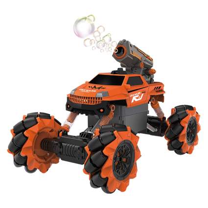 Vaiyer RC Stunt Car with 2-in-1 Interchangeable Toy Bubble Blaster